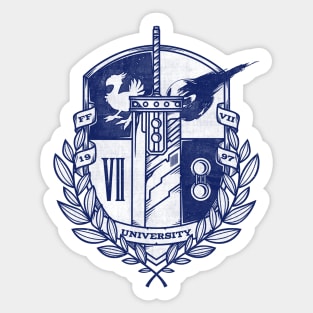 Final Fantasy VII University Sticker